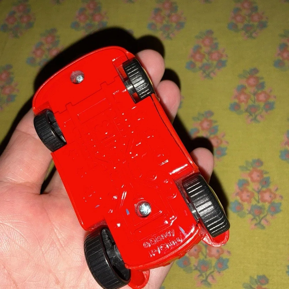 Disney Junior Mickey Mouse Just Play Diecast Red‎ Car Kids Toy